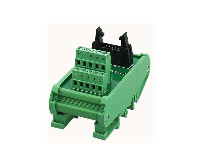 Breakout board idc10 to screw terminals dm72-idc-10-10-4y-00z(h)