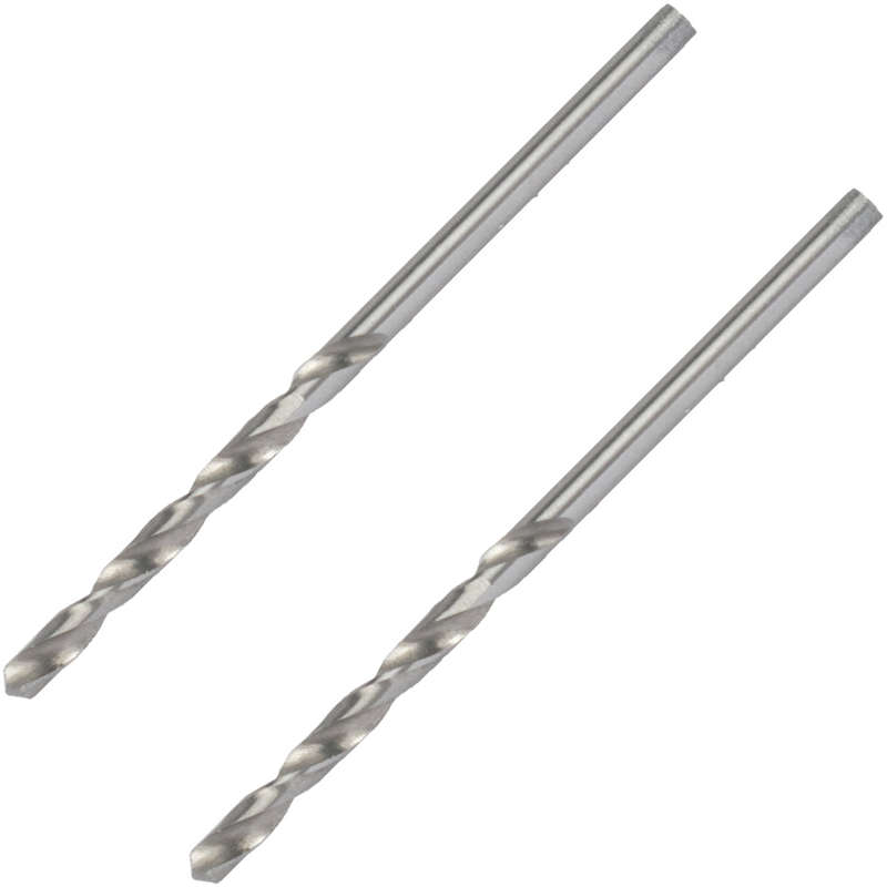 Drill hss 2.8mm 135deg 2/card industrial bit