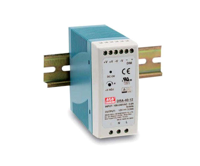 Power supply d/r adj I=110-220 O=24-30V 2.5A DRA-60-24
