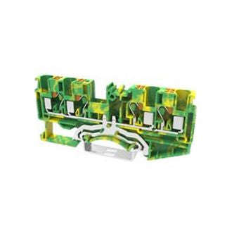 Terminal block d/r yellow/green 6.2mm ds4-qu-pe-01p-1c-00a(h)