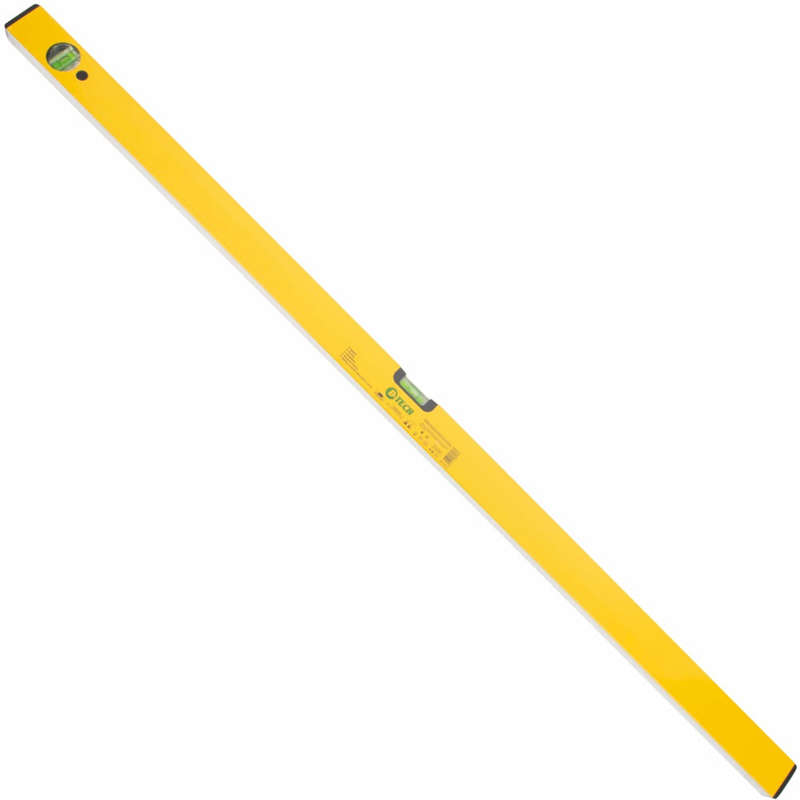 Spirit level box 1200mm x 1.4mm 2 x vial 0.5mm accur. alum.
