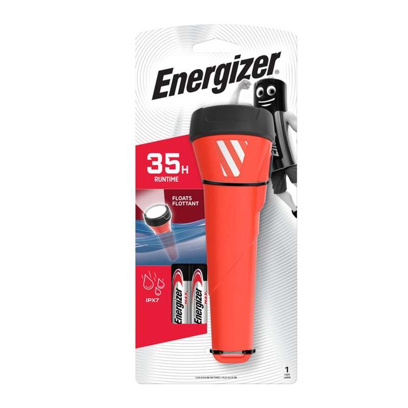Energizer waterproof handheld 2xaa led 55 lum