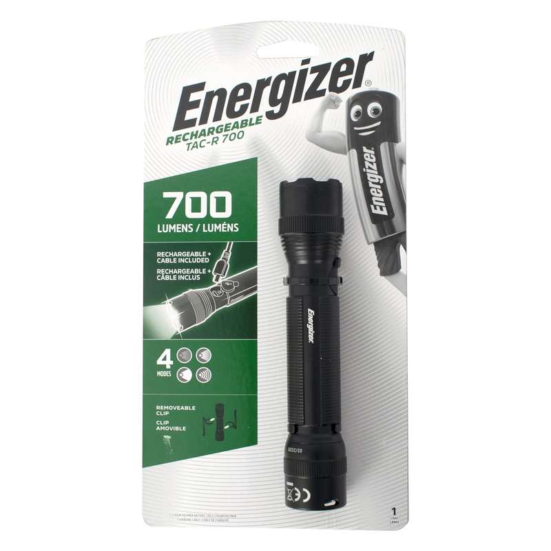 Energizer tacticle recharge torch 700 lumens