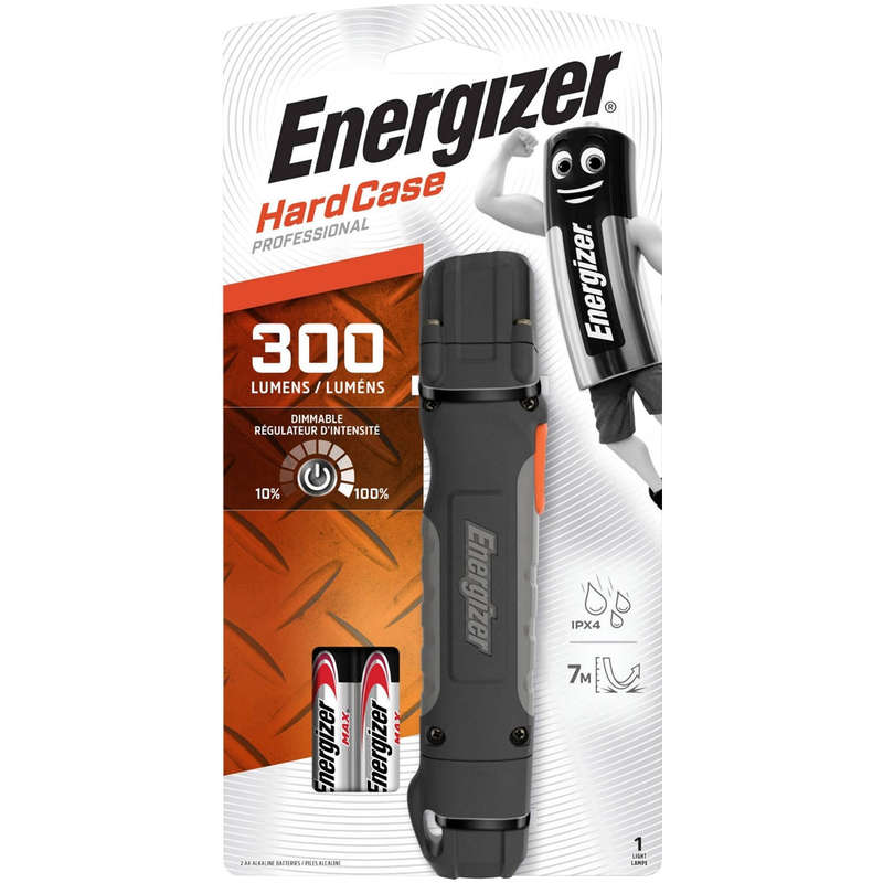 Energizer hardcase pro2 aa spotlight 300 lumens