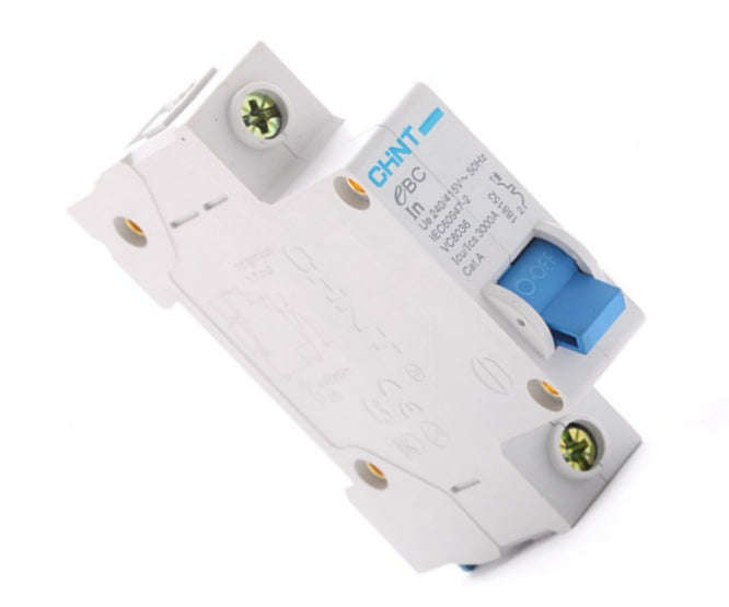 Mini din rail circuit breaker 1p 3a 3ka c-curve ebc-103