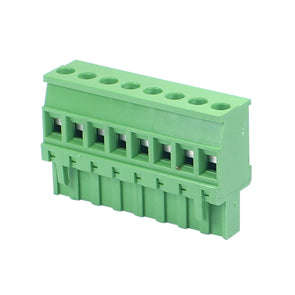 Terminal block socket str in-line 8-way pluggable ec202a-508-8p