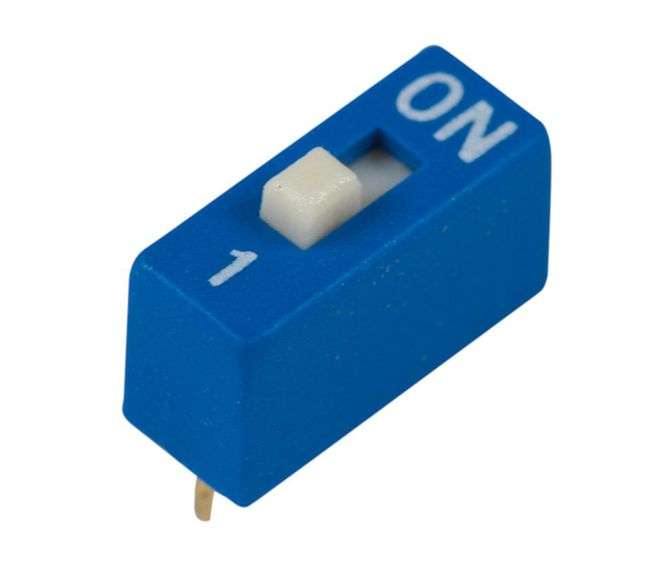 Dip switch 1-pole 100ma eds101s