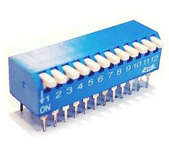 Dip switch piano lever 12p eps112a99
