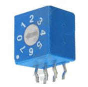 Rotary switch smd r/code flat erd108rm bin real wt