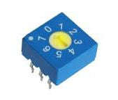 Rotary dip switch 08w r/code flat erd108rs bin real wt