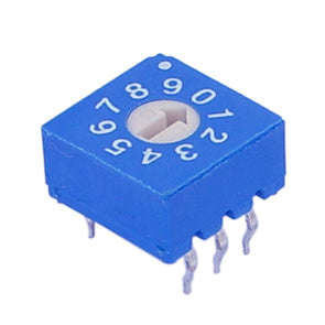 Rotary switch dip 10w bcd r/c flat erd110rsz