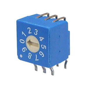 Rotary selector switch dip 10w r/a r/c flt erd110rfz bcd real w