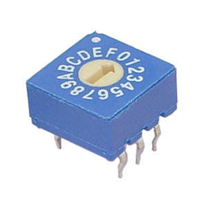 Rotary dip switch 3:3 squ r/code erd116rs