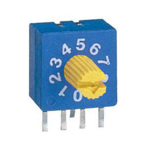 Rotary dip switch 10w r/a r/c sha erd510rf real yl