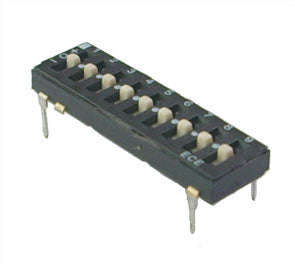 Dip switch 3-pos 9pole 11p eta109ez