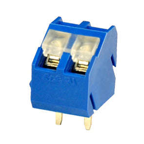 Terminal block 45d 2w 3.81 bl flt etb31020b0