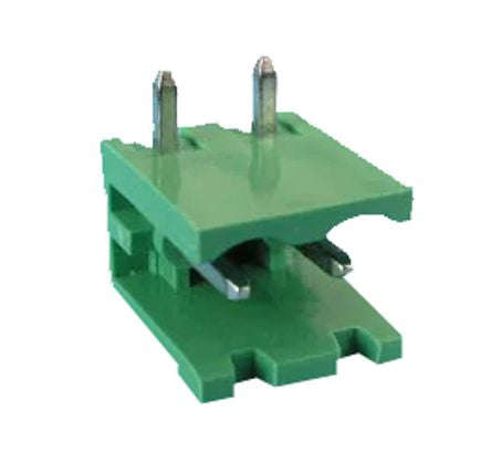 Pcb header r/a 2w 5.08 open ends etb43024g000