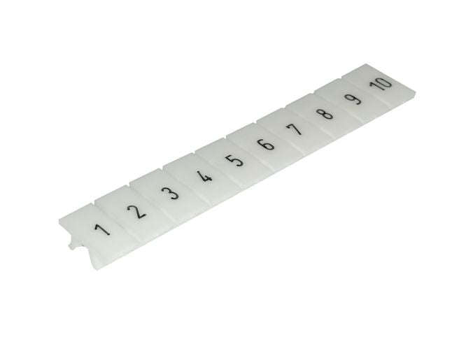 1-10 horizontal terminal numbers p=6.25 zb6-10p-19-09a(h)