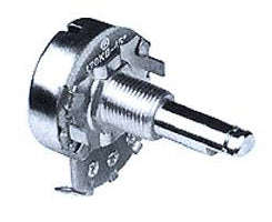 Potentiometer s/t log p/m 24mm 500k sol f24knpa504 l30fcx12