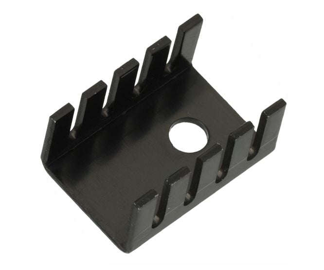 Heatsink to220 stamped black fk231-sa-220