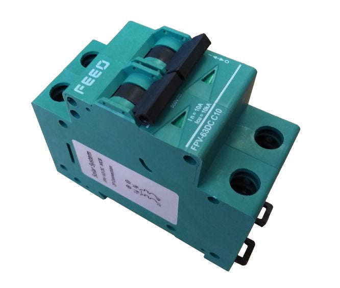 Circuit breaker dc d/p 10a fpv-63-2p-10a