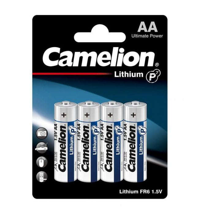R6/aa battery 1.5v li-ion 4/pack fr6-bp4