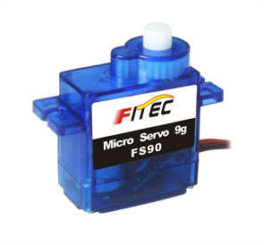 Servo motor 180-deg 6v 1.5kg micro / analog fs90-c001