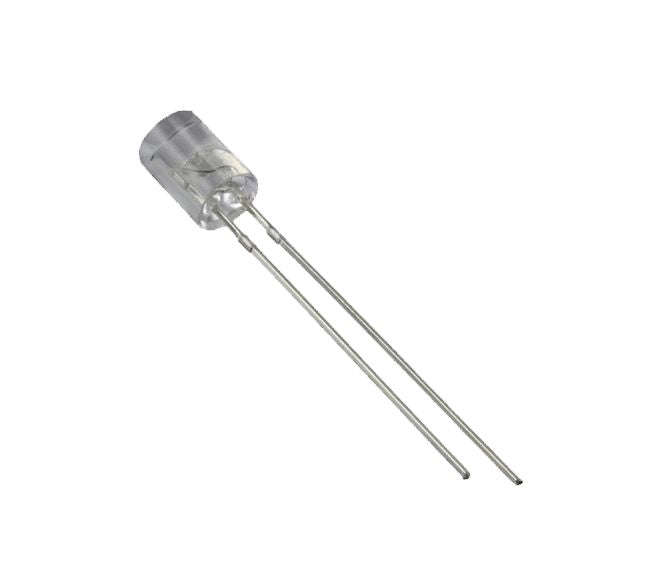Led 5mm warm white clear concave 190777