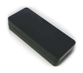 Plastic / abs enclosure black 85x35x18 g1-black