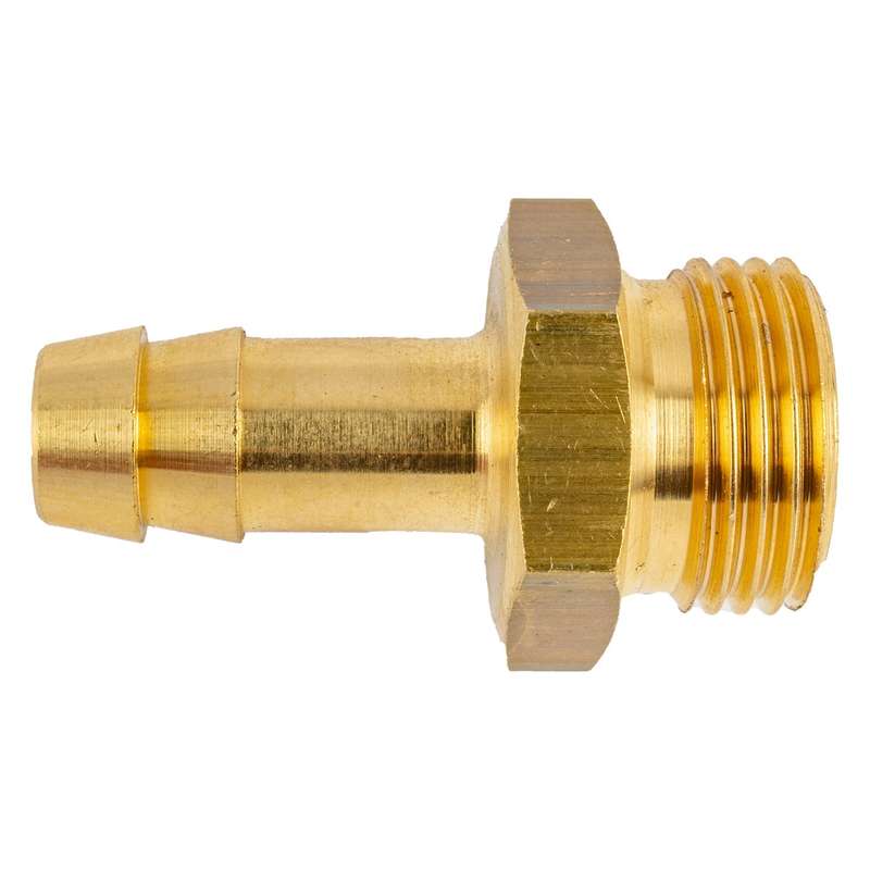 BRASS HOSE TAIL 3-8 MX 9MM