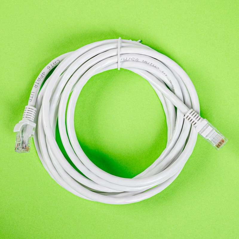 Gizzu Cat6 UTP Fly Lead Ethernet Network Cable 3m  White