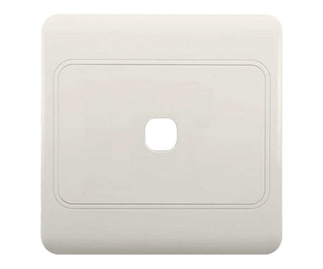 White grid cover plate 1 lever 4x4 GF-GP-G4001-4X4