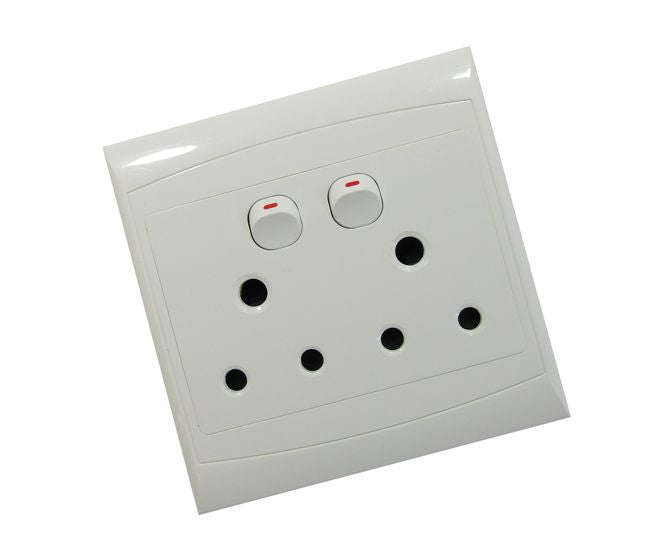 Socket double complete 4x4 sm GF-SO-P4002-SM