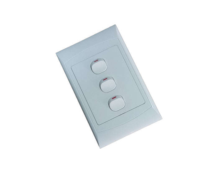 Switch 3l 1W complete 2x4 sm GF-SW-S2031-SM