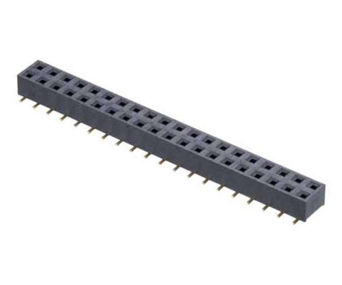 Socket housing dil smd 2x25p 50w p=1.27mm ghu390lx