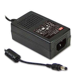 Power supply d/t i=220 o=15v 1.2a 2.1mm no power lead gst18a15-p1j