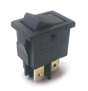 Rocker switch mini dpst 13x19mm bk/bk h8550vbaaa