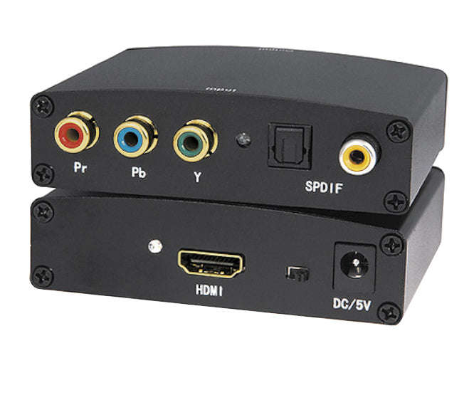 Ypbpr + audio to hdmi converter 1080px 91x22x75mm hco0101