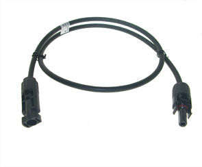 Solar fly-lead 1m plug to socket mc4-1mf