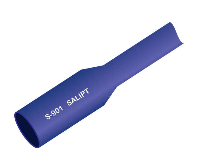 Sleeving heatshrink 7.0mm blue, 1m cut pcs s-901-7.0mm-blu-1m *dbk*