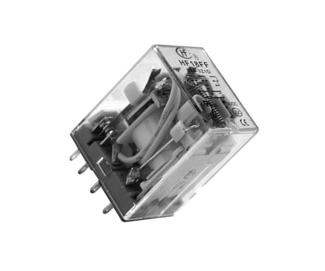 Relay qpdt 7a 24vac rect 14plu hf18ff/a024-4z1