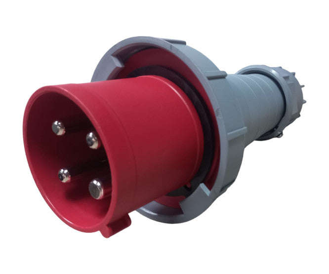 Industrial plugtop 125A 3p E 380V IP67 IPS-CE-0442