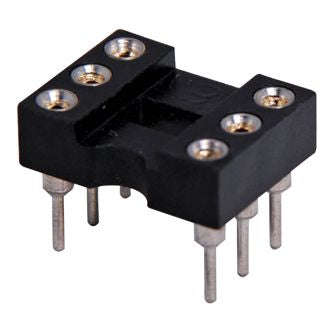 Ic socket 0.3 6w tulip - 80p/tube ism06