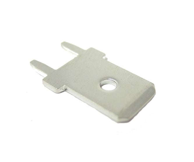 Pcb mount spade terminal p/on 6.35mm k12-00a(h)