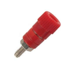 Banana socket 4mm red 5a 125v k203-rd imperial
