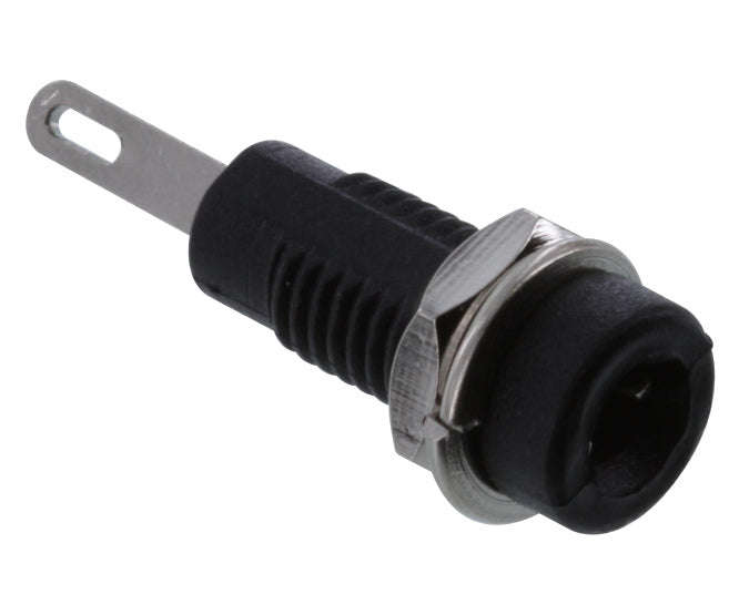 Socket banana 2mm black k2141-black