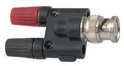 Adapter bnc-plug to 2x banana-socket k215