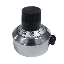 Dial knob 10-turn for 6.35mm shaft xsn iii-6.35