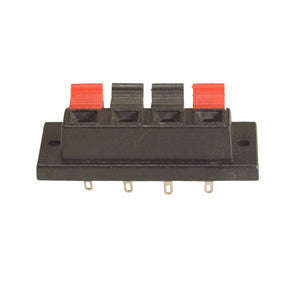 Dual spring loaded speaker connector k283