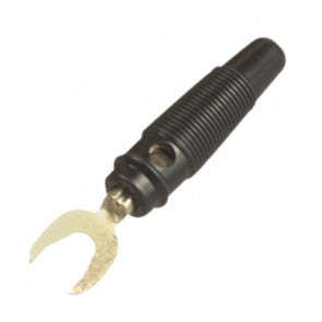 Fork terminal black rubber k296096-bk